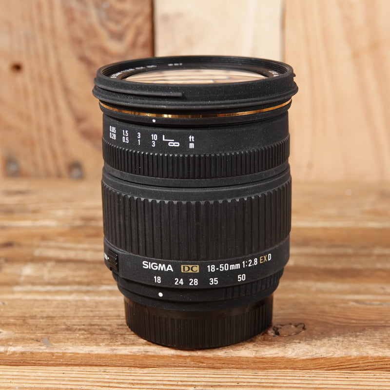 Used Sigma DC 18-50mm f2.8 EX D Lens - Nikon