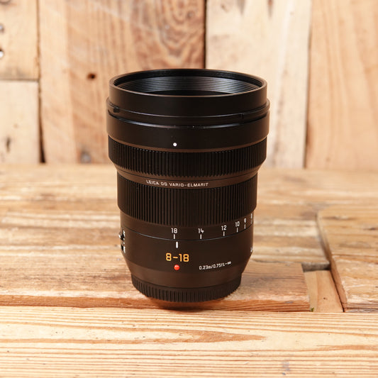 Used Panasonic Leica 8-18mm f2.8-4 Vario-Elmarit ASPH Lens