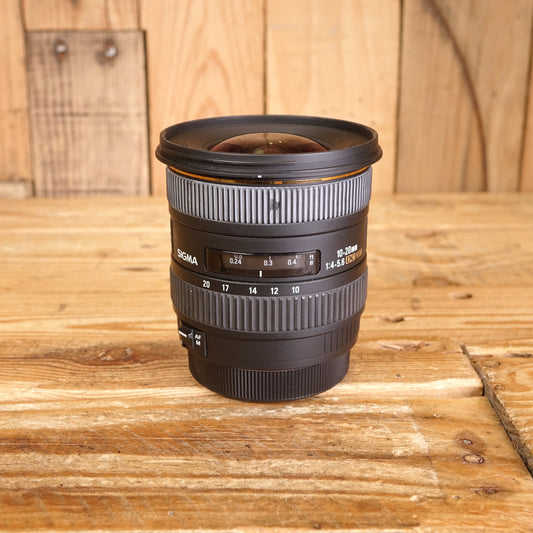 Used Sigma AF 10-20mm F4-5.6 EX DC HSM Lens - Canon Fit