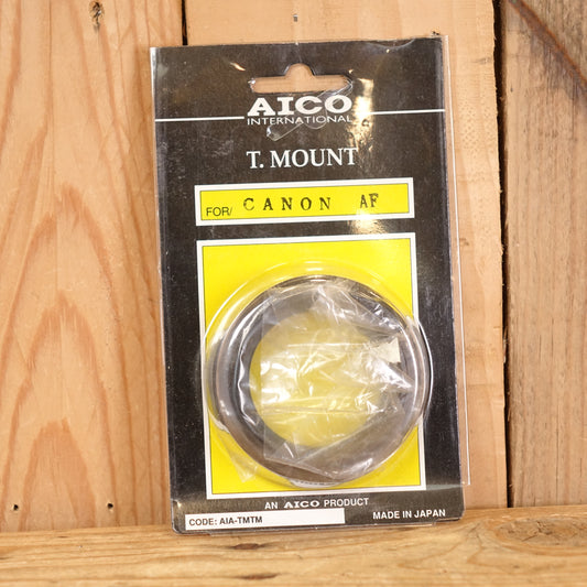 Used Vintage AICO International T-Mount adapter for Canon AF