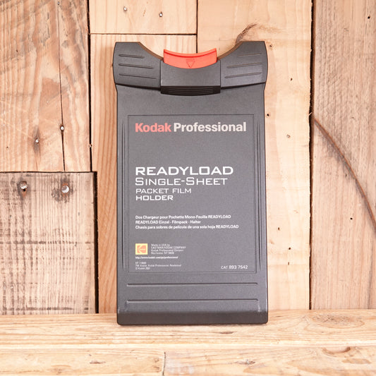 Used Kodak Professional 4x5 Readyload Single Sheet Packet Film Holder with Case