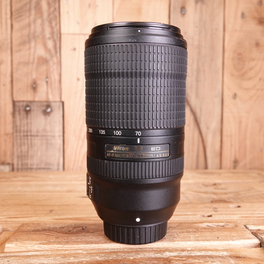 Used Nikon AF-P 70-300mm F4.5-5.6E ED VR Lens
