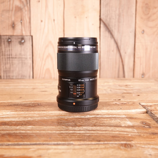 Used Olympus AF M.Zuiko 60mm F2.8 Macro Lens Micro Four Thirds