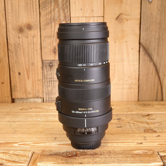 Used Sigma 120-400mm F4.5-5.6 APO HSM Lens - Canon EF