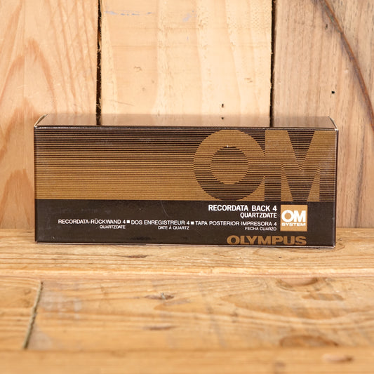 Used Olympus OM-System Recordata Back 4 Quartz Data OM-1 OM-2 OM-3 OM-4Ti JPN