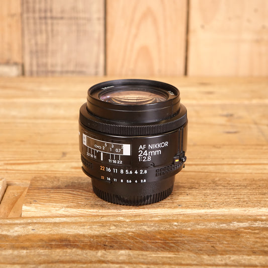 Used Nikon AF 24mm F2.8D Lens