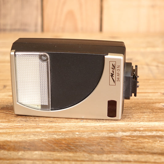 Used Metz 34 AF-3 N Flash - Nikon AF 35mm Camera Dedication