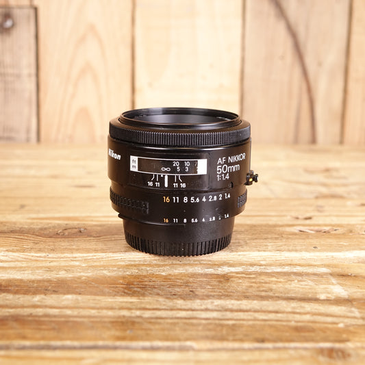 Used Nikon AF 50mm F1.4 Lens