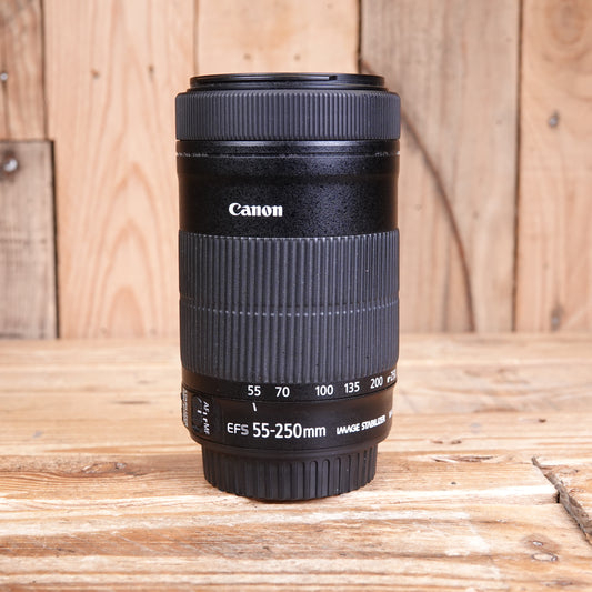 Used Canon EF-S 55-250mm F4-5.6 IS STM Lens
