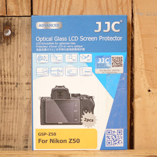 Used JJC GSP-Z50 glass screen protector for the Nikon Z50 mirrorless camera