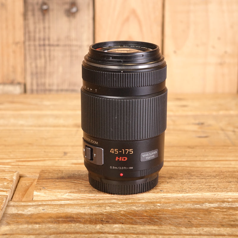 Used Panasonic X 45-175mm F4-5.6 ASPH Micro Four Thirds Lens