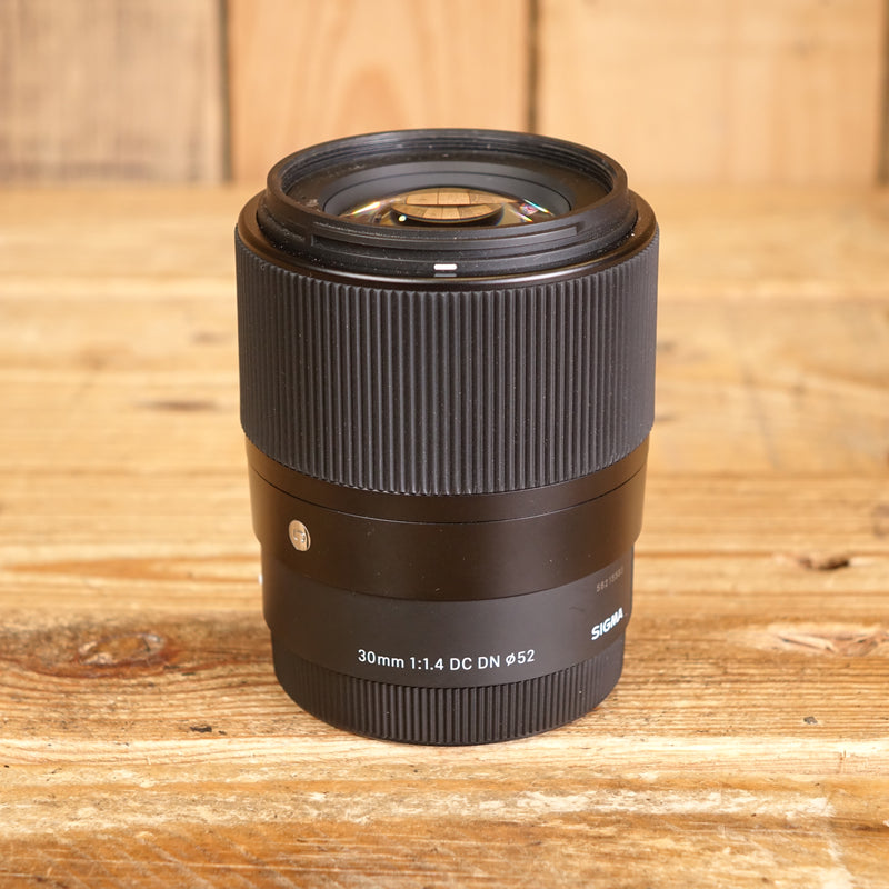 Used Sigma AF 30mm F1.4 DC DN Contemporary Sony E Fit