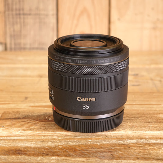 Used Canon RF 35mm F1.8 Macro IS STM Lens
