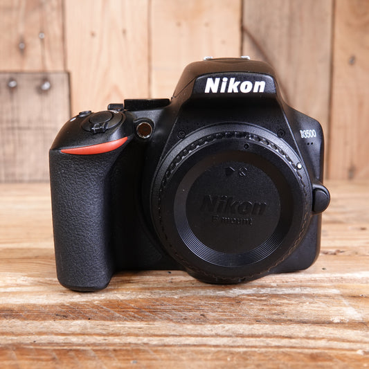 Used Nikon D3500 Black DSLR Camera Body