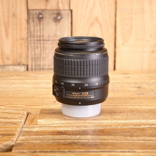 Used Nikon AF-S 18-55mm F3.5-5.6 G II DX Lens