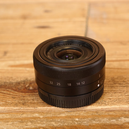 Used Panasonic 12-32mm F3.5-5.6 Black Micro Four Thirds Lens