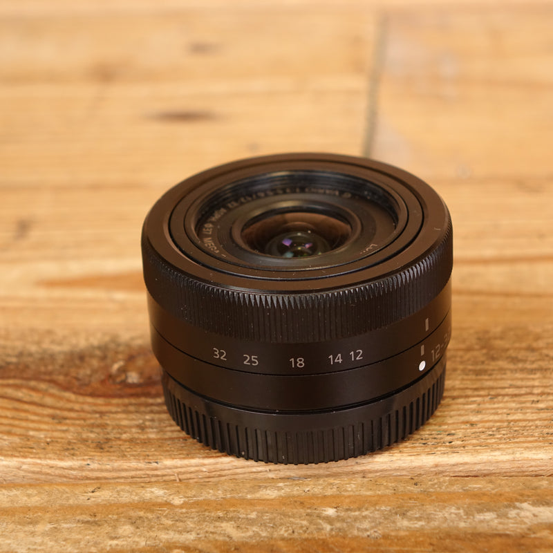 Used Panasonic 12-32mm F3.5-5.6 Black Micro Four Thirds Lens