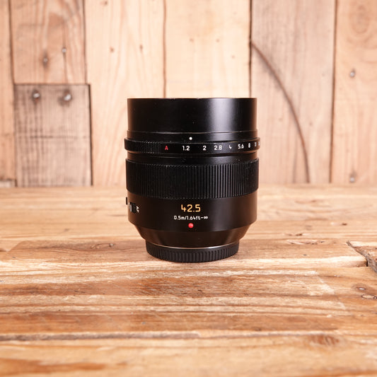 Used Panasonic 42.5mm F1.2 ASPH Leica DG Nocticron O.I.S. Lens