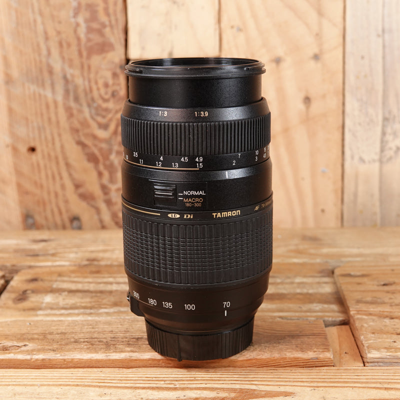 Used Tamron AF 70-300mm F4-5.6 LD Di Lens macro - Nikon Fit