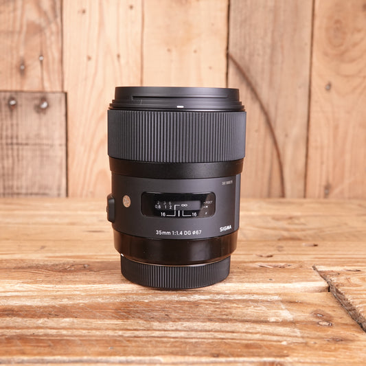 Used Sigma 35mm F1.4 DG Art Lens - Canon Fit