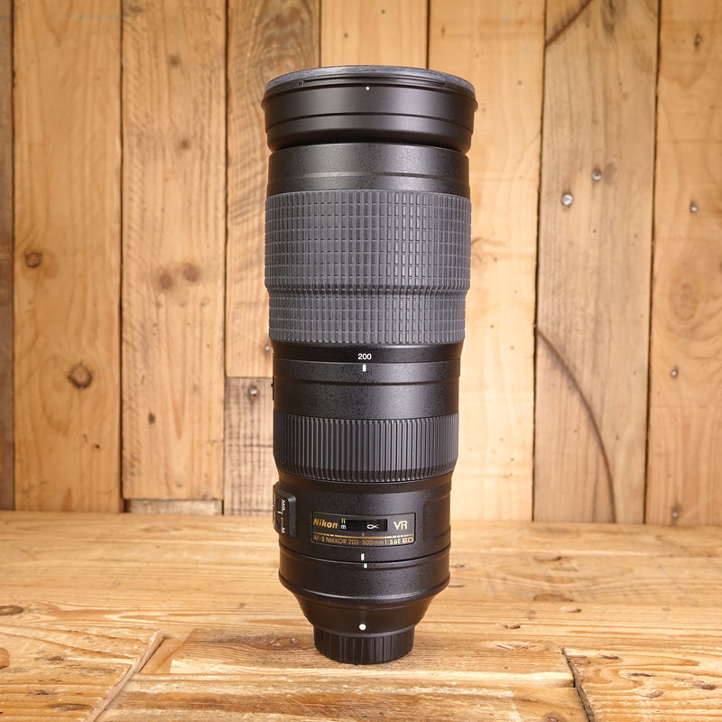 Used Nikon AF-S 200-500mm F5.6E ED VR Lens