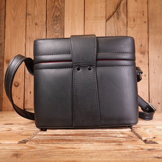 Used Unbranded Leather Camera Case with strap
