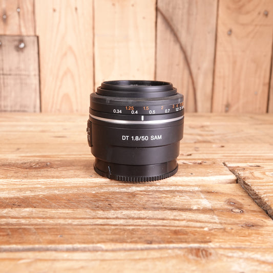 Used Sony DT 50mm F1.8 SAM Lens