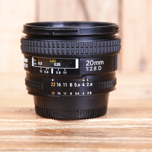 Used Nikon AF 20mm F2.8 D Lens