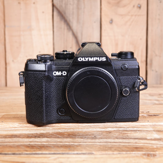 Used Olympus OM-D E-M5 Mark III Black Digital Camera Body