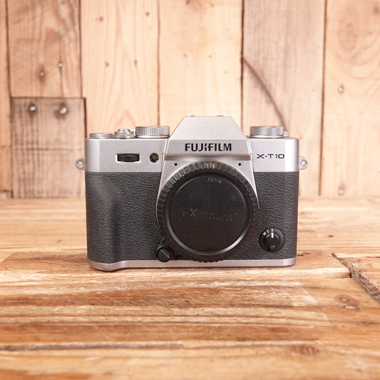 Used Fujifilm X-T10 Digital Camera Body - Silver