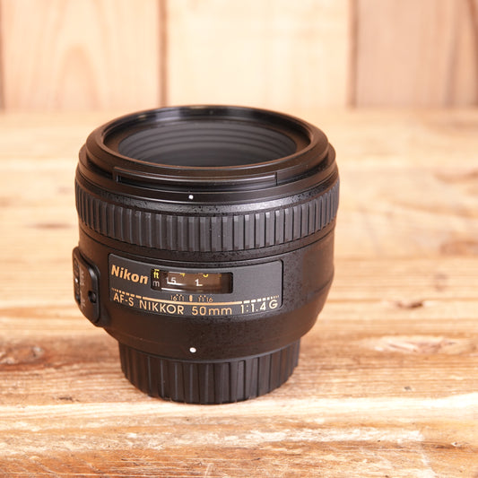 Used Nikon AF-S 50mm F1.4 G Lens