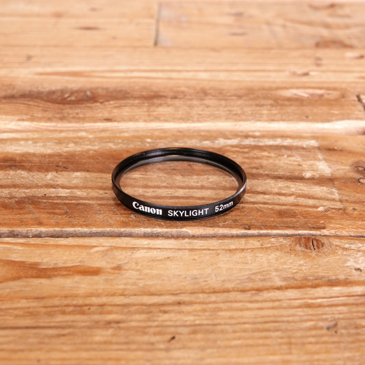 Used Canon 52mm SKYLIGHT Filter