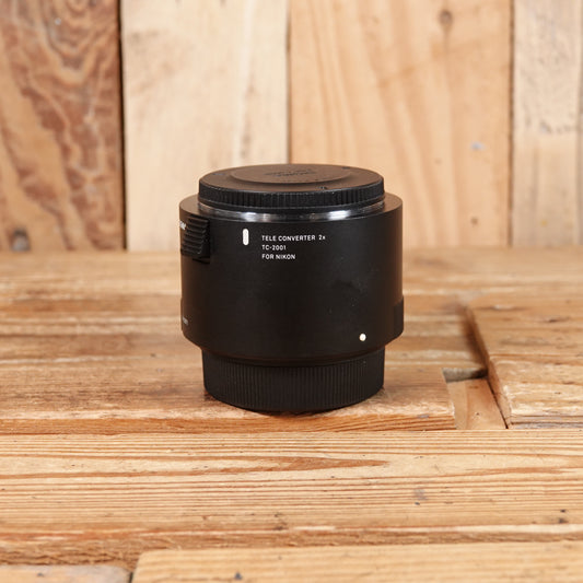 Used Sigma TC-2001 2x Tele Converter - Nikon Fit