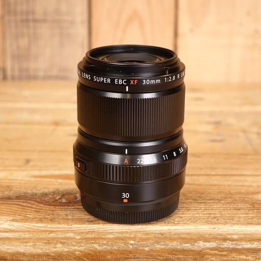 Used Fujifilm XF 30mm F2.8 R LM WR  R Macro Fujinon Lens