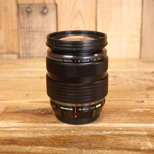 Used Olympus 12-40mm F2.8 Pro Black Micro Four Thirds Lens