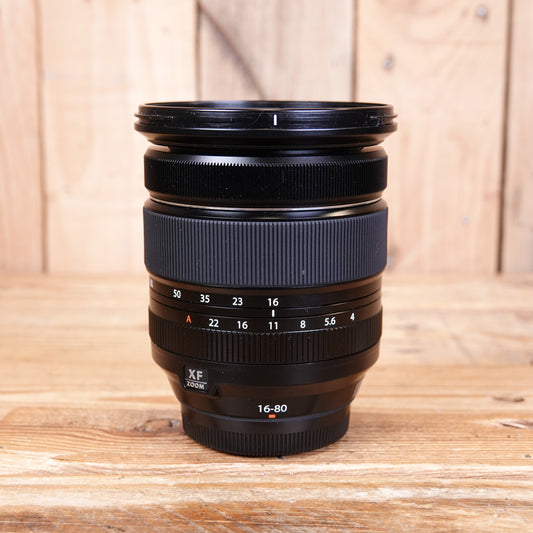 Used Fujifilm XF 16-80mm F4 AF R OIS WR Lens