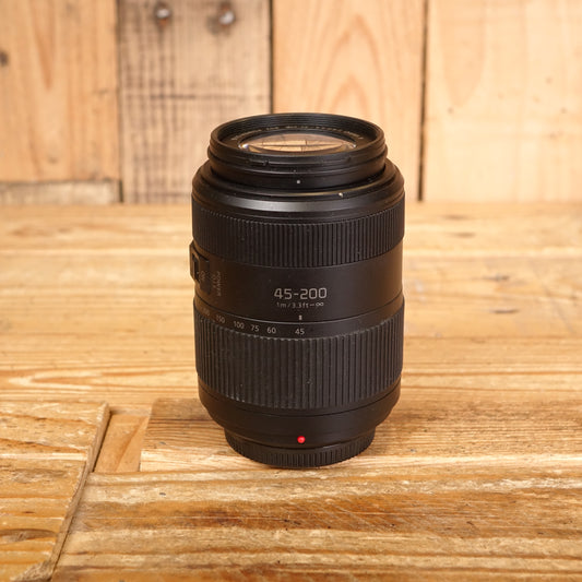 Used Panasonic Lumix G Vario 45-200mm f4-5.6 Power OIS II Lens - Micro Four Thirds