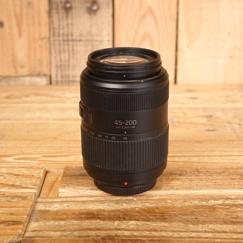 Used Panasonic Lumix G Vario 45-200mm f4-5.6 Power OIS II Lens - Micro Four Thirds