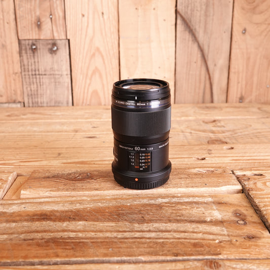 Used Olympus AF M.Zuiko 60mm F2.8 Macro Lens Micro Four Thirds