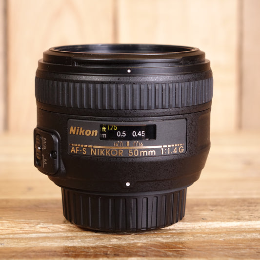 Used Nikon AF-S 50mm F1.4 G Lens