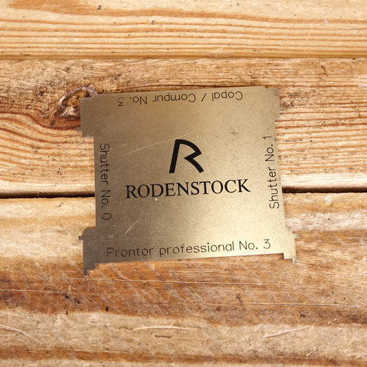 Used Rodenstock Lens Wrench Tool for Schneider Fujinon and Nikkor Lenses