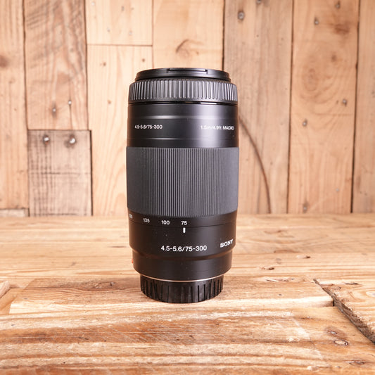 Used Sony AF 75-300mm F4.5-5.6 A Mount Lens