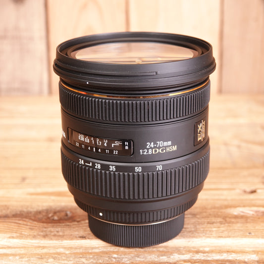 Used Sigma 24-70mm F2.8 IF EX DG HSM  Lens - Nikon FIt