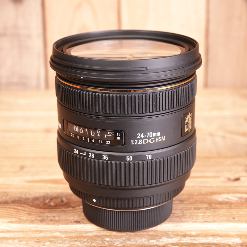 Used Sigma 24-70mm F2.8 IF EX DG HSM  Lens - Nikon FIt