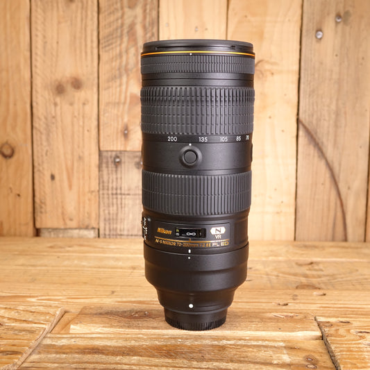 Used Nikon AF-S 70-200mm F2.8 E FL ED VR Lens