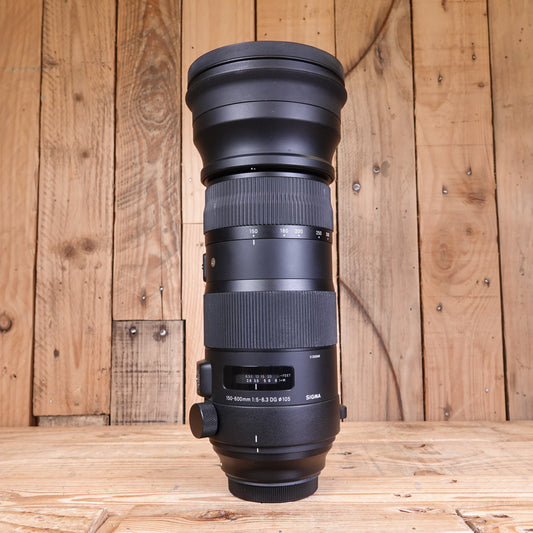 Used Sigma 150-600mm F5-6.3 DG Sport Lens - Canon Fit