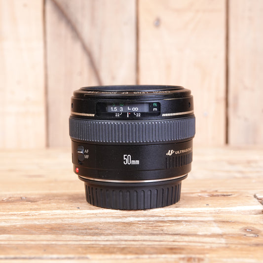 Used Canon EF 50mm F1.4 USM Lens