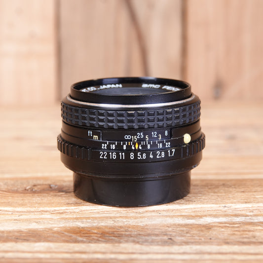 Used Pentax SMC Pentax-M 50mm F1.7 Lens