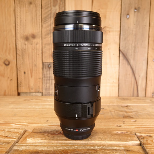 Used OM System M.Zuiko AF 100-400MM F5-6.3 II IS ED MSC Lens -  Micro Four Thirds