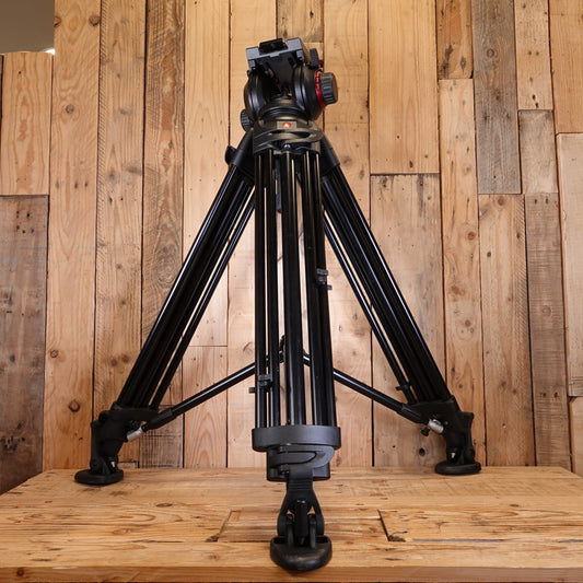 Used Manfrotto 546B tripod with 504HD Head